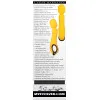 Yellow Silicone Wand Vibrator with Turbo Boost Yellow Silicone Wand Vibrator with Turbo Boost