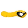 Yellow Silicone Wand Vibrator with Turbo Boost Yellow Silicone Wand Vibrator with Turbo Boost