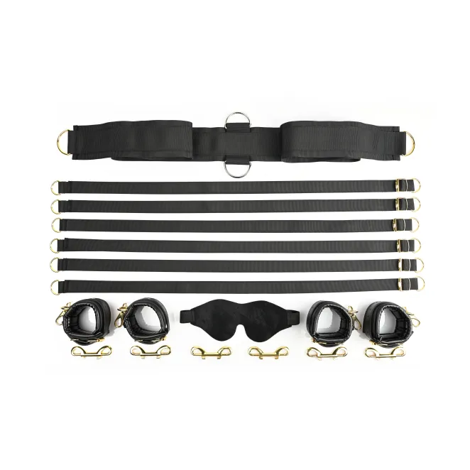 Under the Bed Restraint Set Black