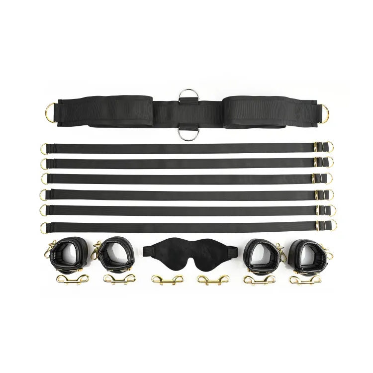 Under the Bed Restraint Set Black Under the Bed Restraint Set Black