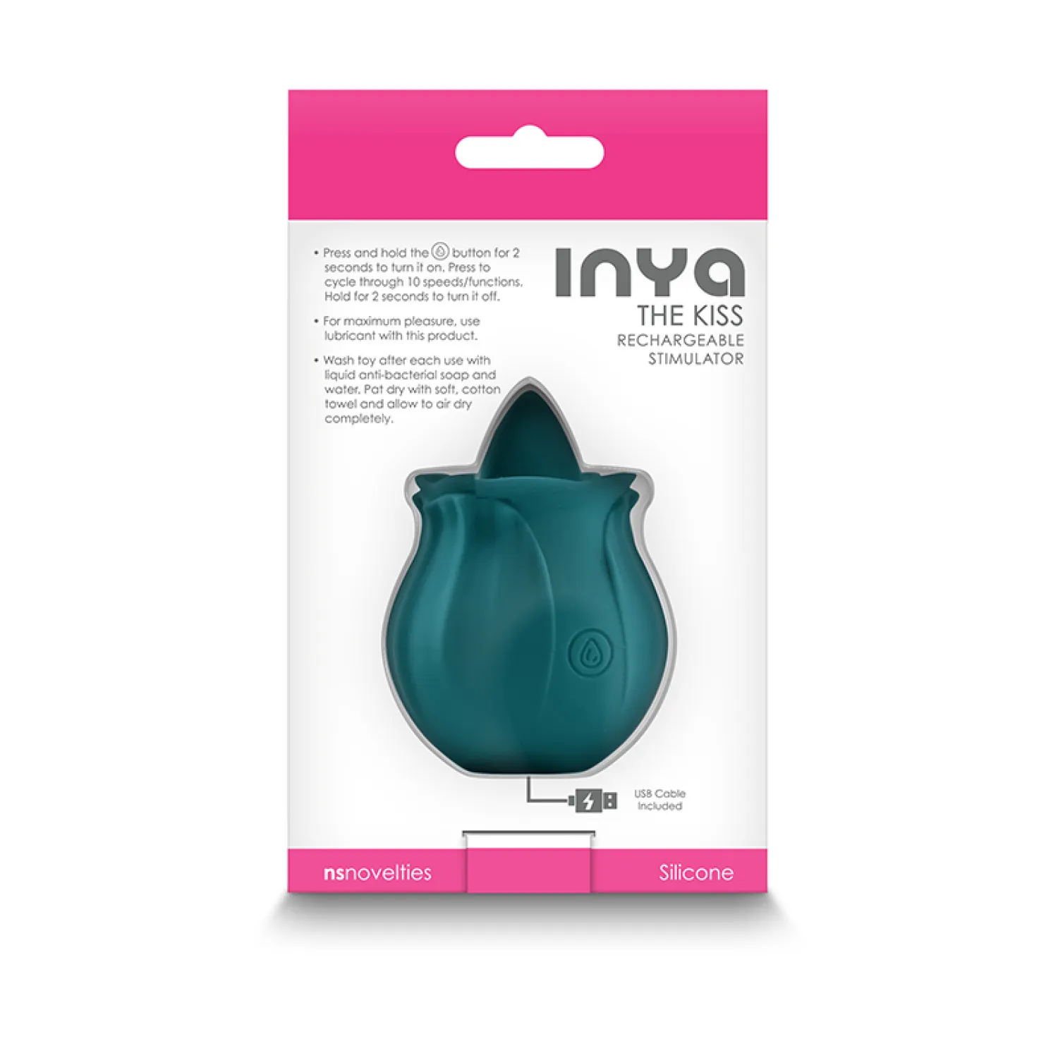 INYA The Kiss Clit Tongue Vibrator