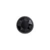 Anal Metal Butt Plug with Black Gem Small Anal Metal Butt Plug with Black Gem Small