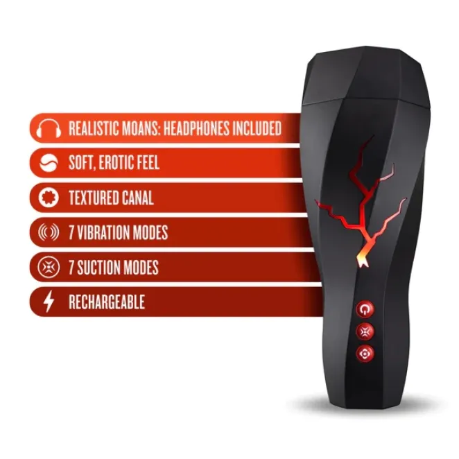 Storm Vibrating Suction Masturbator