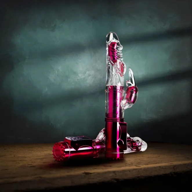 Sexy Things Frisky Rabbit Dual Stimulation Vibrator Pink