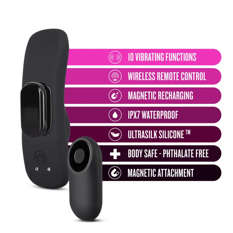 Temptasia Wearable Panty Vibrator with Remote Temptasia Wearable Panty Vibrator with Remote