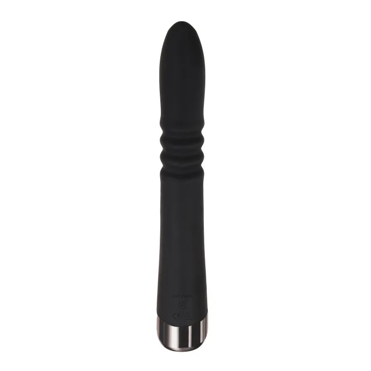 Thrusting Silicone Rabbit Vibrator with Dual Motors Thrusting Silicone Rabbit Vibrator with Dual Motors