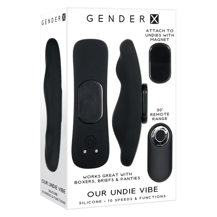 Our Undie Remote-Controlled Silicone Panty Vibrator