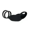 Rocketeer Triple-Ring Vibrating Silicone Penis Sheath