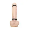 Rocketeer Triple-Ring Vibrating Silicone Penis Sheath