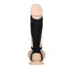 Rocketeer Triple-Ring Vibrating Silicone Penis Sheath