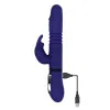 All In One Thrusting Rotating Silicone Rabbit Vibrator
