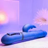 All In One Thrusting Rotating Silicone Rabbit Vibrator