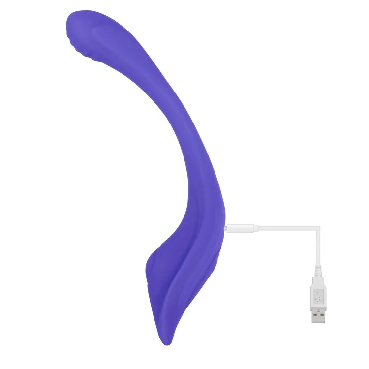 Poseable Silicone Dual-Ended Vibrator with Remote Poseable Silicone Dual-Ended Vibrator with Remote