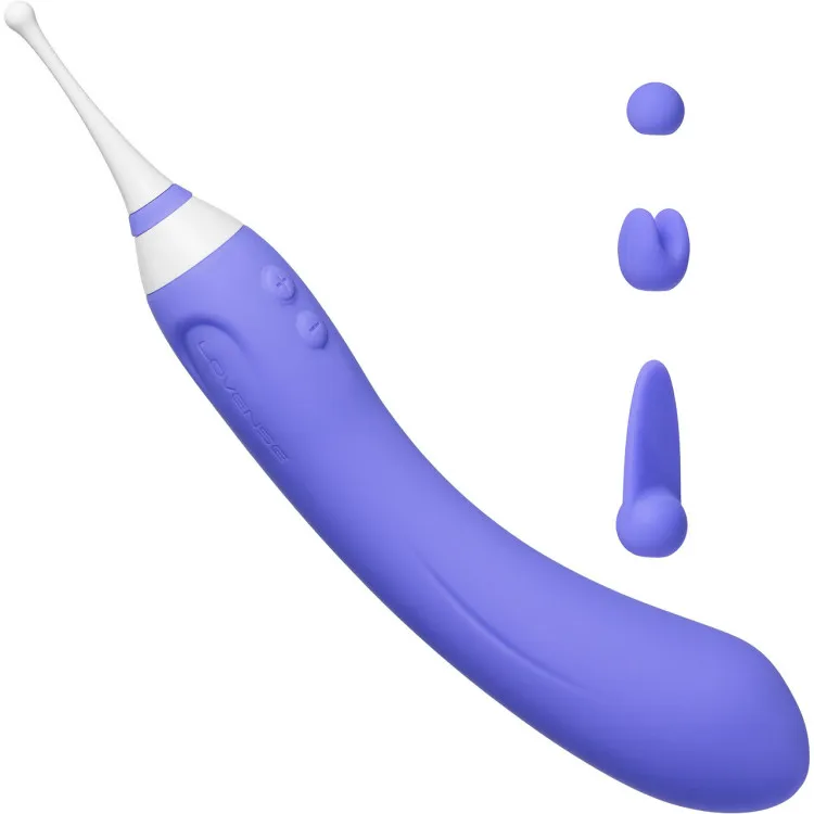 Lovense Hyphy Bluetooth Dual-Ended G-Spot Vibrator & Clitoral Stimulator Lovense Hyphy Bluetooth Dual-Ended G-Spot Vibrator & Clitoral Stimulator