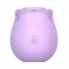 InBloom Rosales Sucking Rose Clit Vibrator Purple