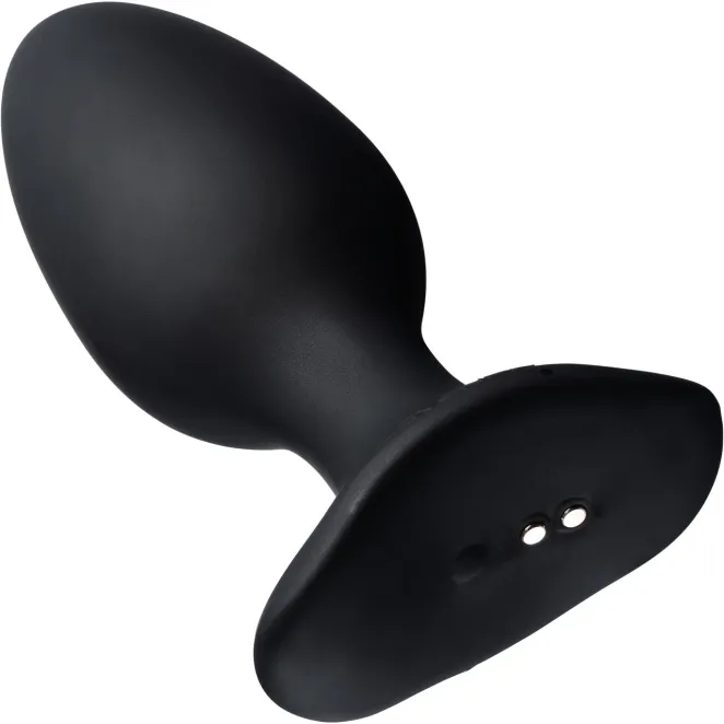 Lovense Hush 2 Bluetooth Remote-Controlled Vibrating Butt Plug L 2.25 in.