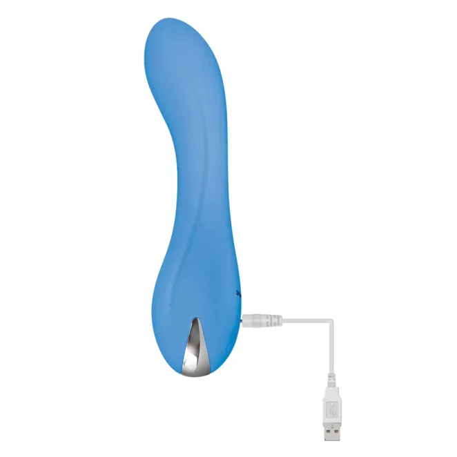 Blue Crush Silicone G-Spot Vibrator