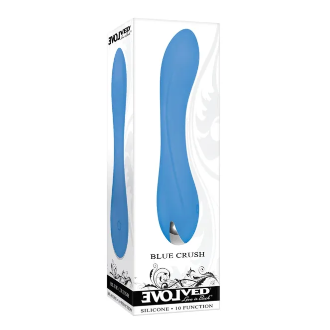 Blue Crush Silicone G-Spot Vibrator