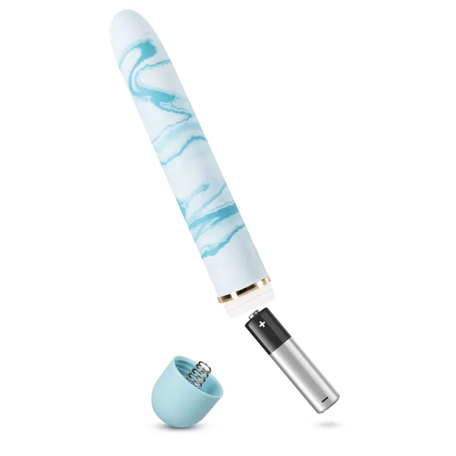 7 in. Blueberry Haze Multi-Speed Slimline Vibrator