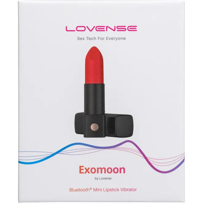 Lovense Exomoon Bluetooth Mini Lipstick Vibrator