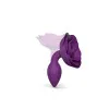 Anal Open Roses Silicone Butt Plug Purple Small Anal Open Roses Silicone Butt Plug Purple Small