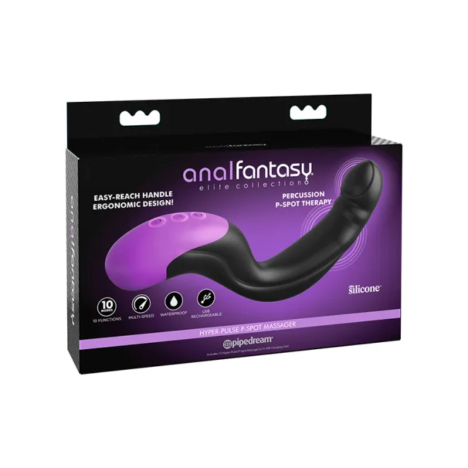 Anal Fantasy Elite Collection Silicone Hyper-Pulse P-Spot Massager