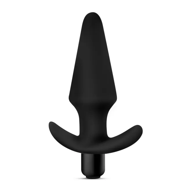 Vibrating Silicone Anal Butt Plug