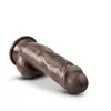 7 in. Realistic Triple Density Posable Dildo with Balls Brown 7 in. Realistic Triple Density Posable Dildo with Balls Brown