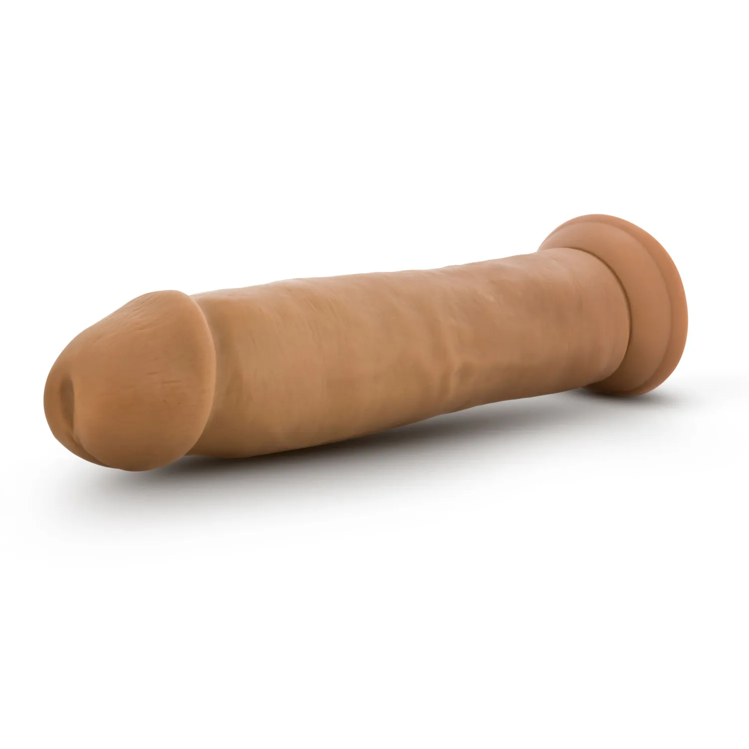 9 in. Realistic Posable Silicone Dildo Tan