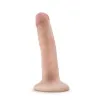 5 in. Realistic Posable Silicone Dildo Beige