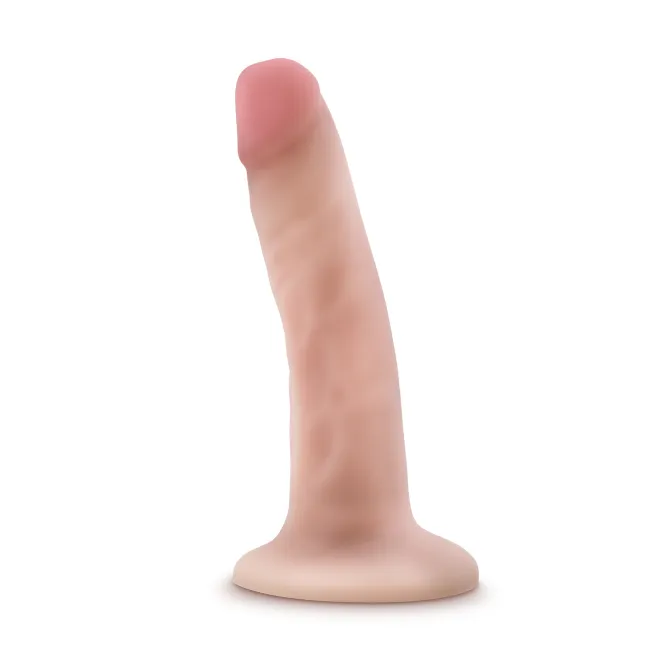 5 Inch Realistic Posable Silicone Dildo Beige