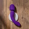 Dual Sense 10-Function Silicone G-Spot & Wand Vibrator Dual Sense 10-Function Silicone G-Spot & Wand Vibrator