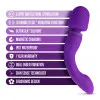 Dual Sense 10-Function Silicone G-Spot & Wand Vibrator Dual Sense 10-Function Silicone G-Spot & Wand Vibrator