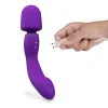 Dual Sense 10-Function Silicone G-Spot & Wand Vibrator Dual Sense 10-Function Silicone G-Spot & Wand Vibrator