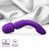 Dual Sense 10-Function Silicone G-Spot & Wand Vibrator Dual Sense 10-Function Silicone G-Spot & Wand Vibrator