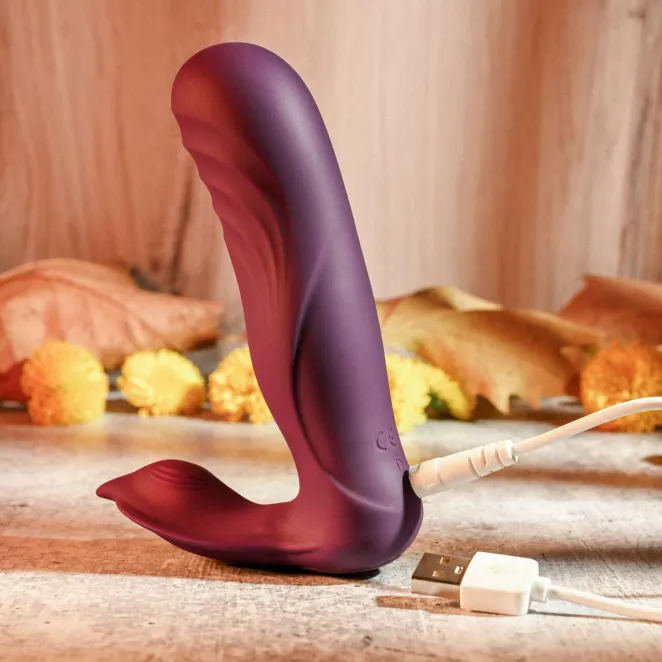 Velvet Hammer Thumping Thrusting Dual Stimulator with Remote