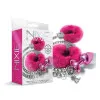 Nixie Metal Butt Plug & Furry Handcuff Set Nixie Metal Butt Plug & Furry Handcuff Set