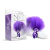 Nixie Metal Butt Plug With Ombre Tail Purple Metallic (81514) by Global Novelties LLC | Sex Toys | SlipDix.com Nixie Metal Butt Plug With Ombre Tail Purple Metallic (81514) | SlipDix.com