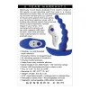 Beaded Pleasure Vibrating Silicone Probe Vibrator with Remote Beaded Pleasure Vibrating Silicone Probe Vibrator with Remote