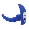 Beaded Pleasure Vibrating Silicone Probe Vibrator with Remote Beaded Pleasure Vibrating Silicone Probe Vibrator with Remote