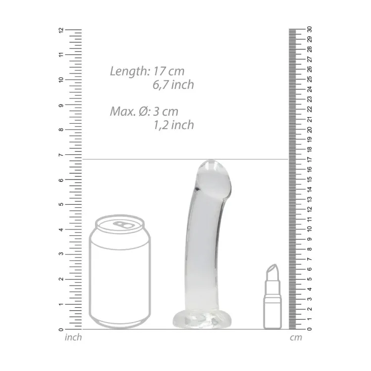 7 in. Non-Realistic Dildo Clear 7 in. Non-Realistic Dildo Clear