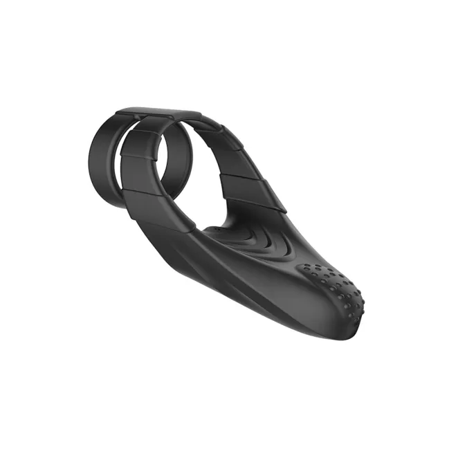Forto F-48 Perineum Vibrating Double Cockring Black