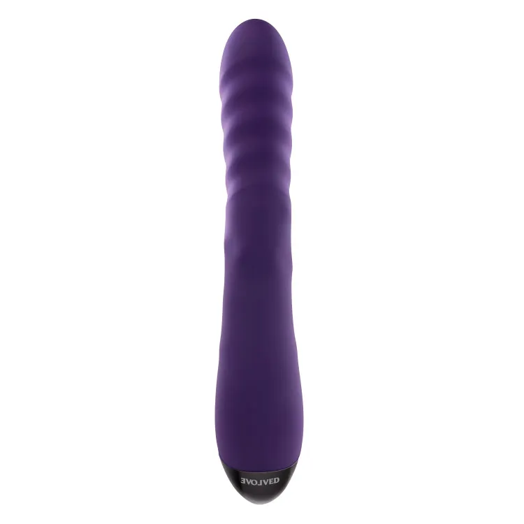 Thrusting & Swirling Silicone Rabbit Vibrator Thrusting & Swirling Silicone Rabbit Vibrator