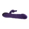 Thrusting & Swirling Silicone Rabbit Vibrator Thrusting & Swirling Silicone Rabbit Vibrator