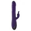 Thrusting & Swirling Silicone Rabbit Vibrator Thrusting & Swirling Silicone Rabbit Vibrator