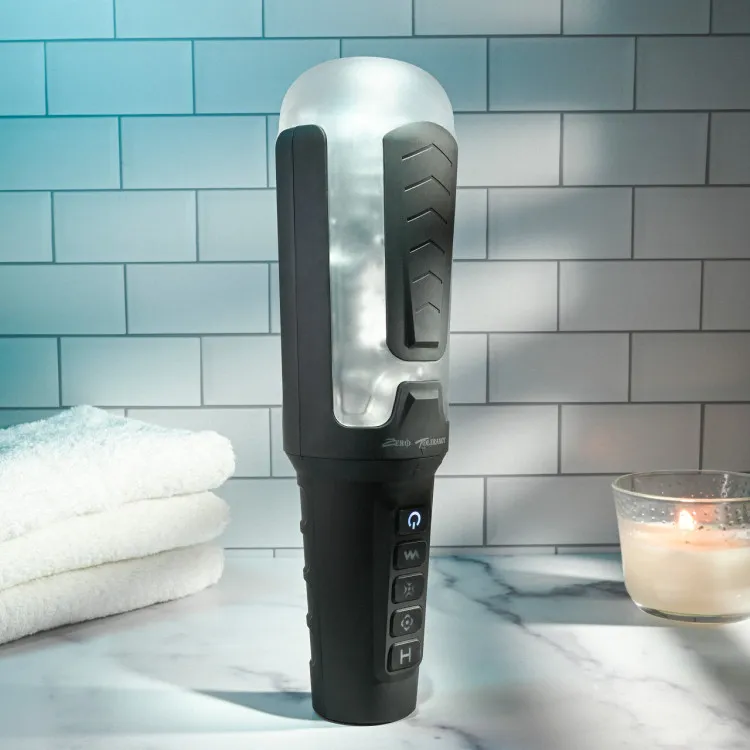 Squeeze Play Squeezable Vibrating & Suction Stroker with Riley Reid Audio Squeeze Play Squeezable Vibrating & Suction Stroker with Riley Reid Audio