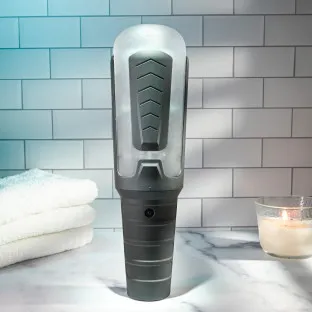 Squeeze Play Squeezable Vibrating & Suction Stroker with Riley Reid Audio