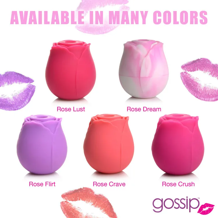 Rose Clitoral Suction Stimulator Violet Rose Clitoral Suction Stimulator Violet