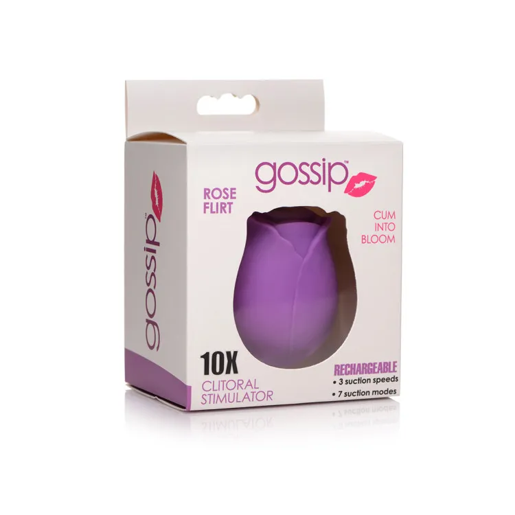 Rose Clitoral Suction Stimulator Violet Rose Clitoral Suction Stimulator Violet