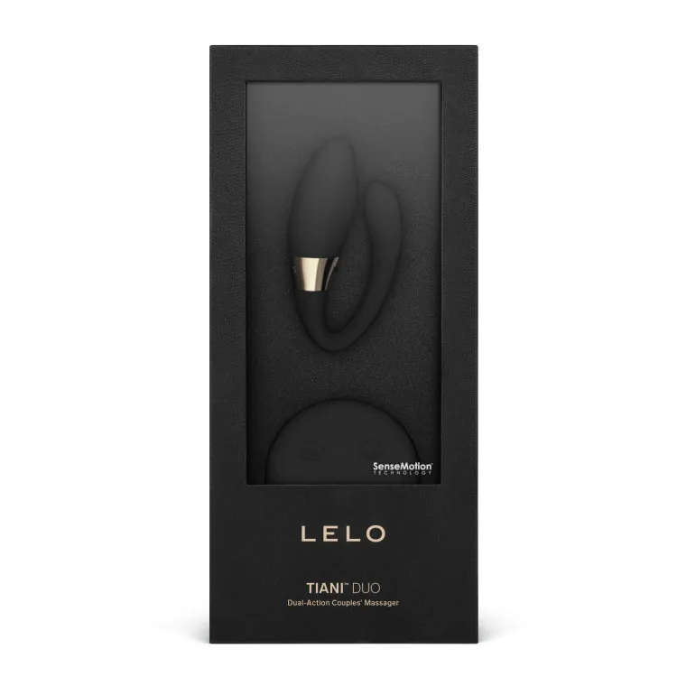 LELO TIANI DUO Dual Stimulation Couples Vibrator with Remote Black LELO TIANI DUO Dual Stimulation Couples Vibrator with Remote Black